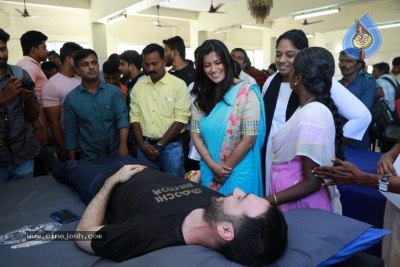 Varalaxmi Sarathkumar At Blood Donation Camp - 8 of 19