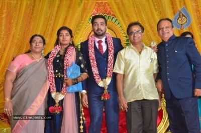 Vasu Vikram Daughter Sandhiya Wedding Reception Stills - 25 of 32