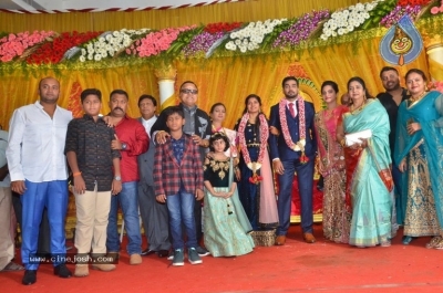 Vasu Vikram Daughter Sandhiya Wedding Reception Stills - 26 of 32