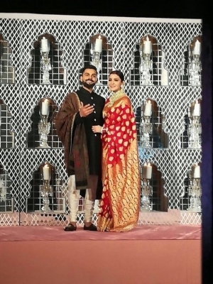 Virat and Anushka Reception Photos - 6 of 10