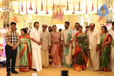 Vishagan - Soundarya Wedding Reception - 23 of 42