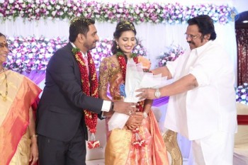 Jayalakshmi and Vinay Kumar Chowdhary Wedding Reception - 10 of 37