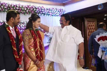 Jayalakshmi and Vinay Kumar Chowdhary Wedding Reception - 22 of 37