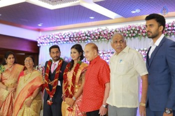 Jayalakshmi and Vinay Kumar Chowdhary Wedding Reception - 23 of 37