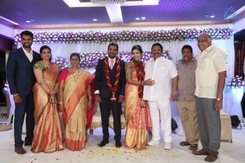 Jayalakshmi and Vinay Kumar Chowdhary Wedding Reception - 34 of 37