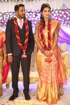 Jayalakshmi and Vinay Kumar Chowdhary Wedding Reception - 35 of 37