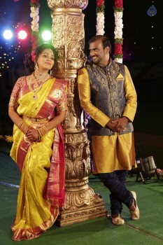 Writer Thota Prasad Daughter Wedding Reception Photos - 11 of 38