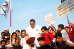 WWE Wrestler Khali at Peace Run in Mumbai - 9 of 11