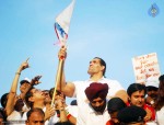 WWE Wrestler Khali at Peace Run in Mumbai - 10 of 11