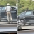 Bellamkonda Sreenivas drives his car menacingly towards traffic constable