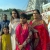 Sneha Reddy-Ayan and Arha climb Tirumala