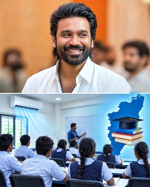 Dhanush Education Initiatives With Cash Prizes and College Support