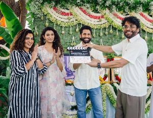 Dhootha 2 Starts With Pooja As Naga Chaitanya Turns Producer  