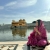 Hansika visits Golden Temple