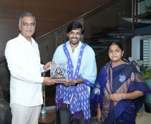 Harish Rao Meets Priyadarshi Over The Paradise
