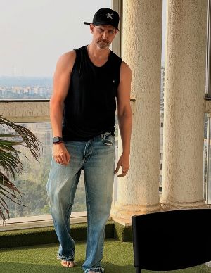 Hrithik Roshan in a Hollywood Entertainer