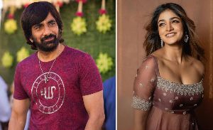 Is she the female lead in Ravi Teja, Vivek Athreya project