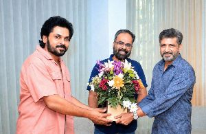 Karthi Huge Gamble with Mohan Raja