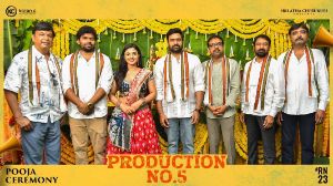 Nara Rohith RN23 Grand Launch With Koratala Siva Clap