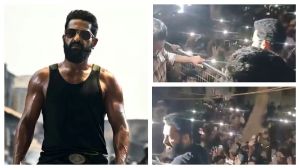 NTR Meets Huge Crowd As Dragon Teaser Drops On Birthday