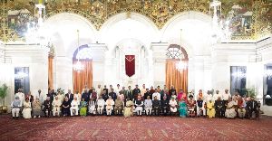 Padma awards presented by President Murmu in Delhi