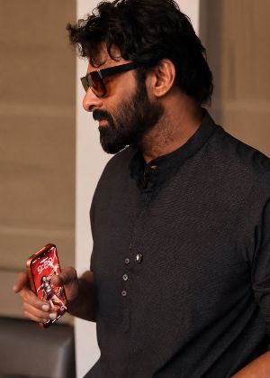 Prabhas phone wallpaper increases curiosity