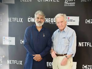 Rajamouli honoured at Cinémathèque Française