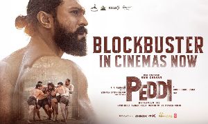Ram Charan Peddi Has A 100 Crore Start On Its First Day