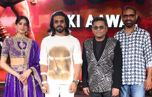 Ram Charan’s Peddi Gets Massive Buzz With Bhopal Music Event 