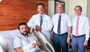 Ram Charan snap with doctors goes viral