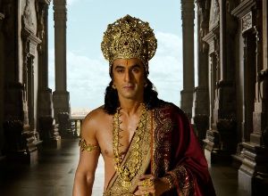 Ramayana trailer at a grand event at an iconic place