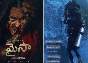 Rashmika wraps underwater stunts for Mysaa