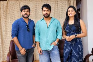 Rayavalasa Makes a Splash at New York’s Times Square: Vishwak Sen Launches Maa Ooru Rayavalasa Song 