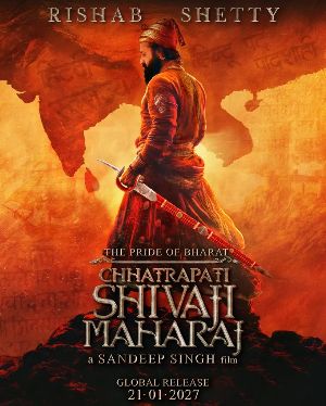 Rishab Shetty daring decision for his film on Chhatrapati Shivaji Maharaj