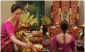 Tamannaah hosts Linga Bhairavi Devi Punya Puja