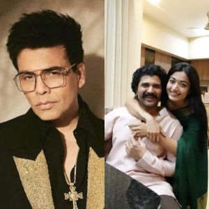 Vijay Devarakonda, Rashmika Mandanna shoot for Koffee with Karan