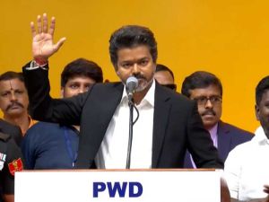 CM Vijay sends fiery message