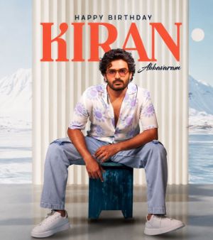HBD To Talented Kiran Abbavaram