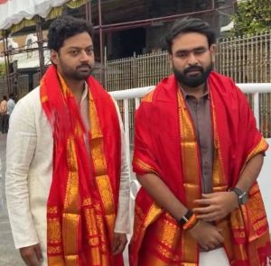 Nandamuri Scion visits Tirumala
