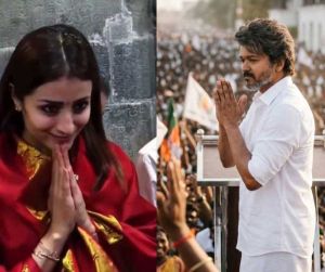 Chennai Thendral prays for Vijay Victory