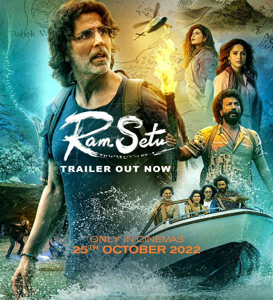 - Ram Sethu trailer looks exciting -