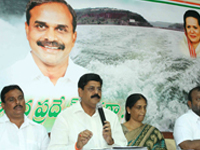 Andhra Pradesh state ministers in meeting