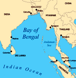 Low pressure in Bay of Bengal