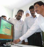 Inaugurating a special passport counter