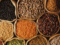 Officials raid pulses shops