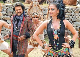 Costumes galore for Rajini and Aishwarya