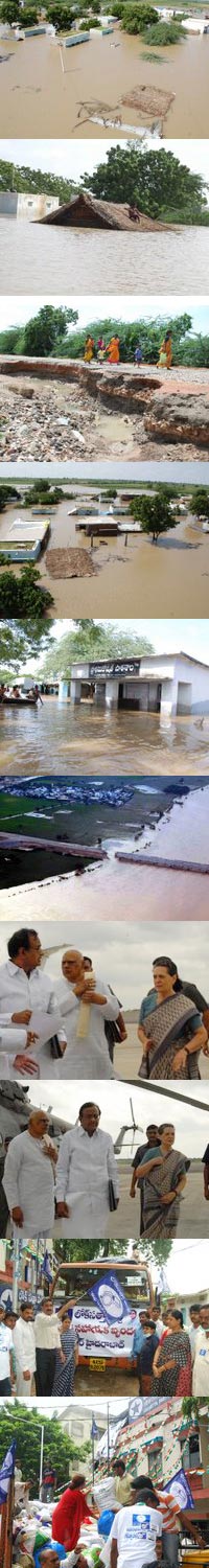 AP Flood Situation photos on Monday