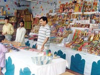 Raids to check illegal sale of crackers