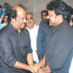 Mega Star with Super Star.