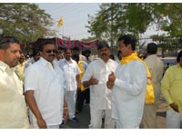 TDP office  buzzing  with   activity